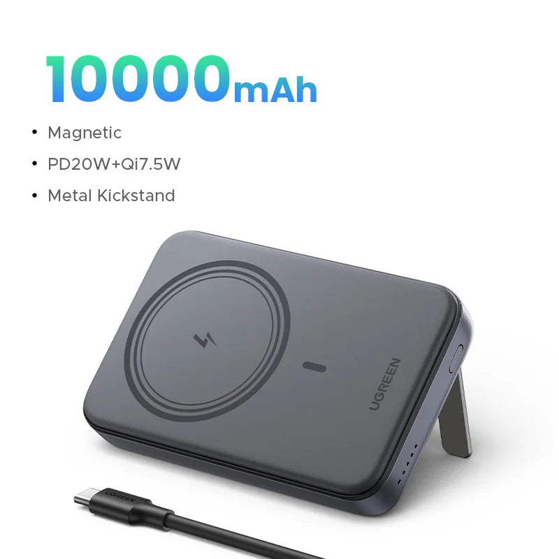 PD20W Power Bank Magnetic 10000Mah Portable Wireless Fast Charging Powerbank for Magsafe for Iphone 15 Pro Max 16 Pro
