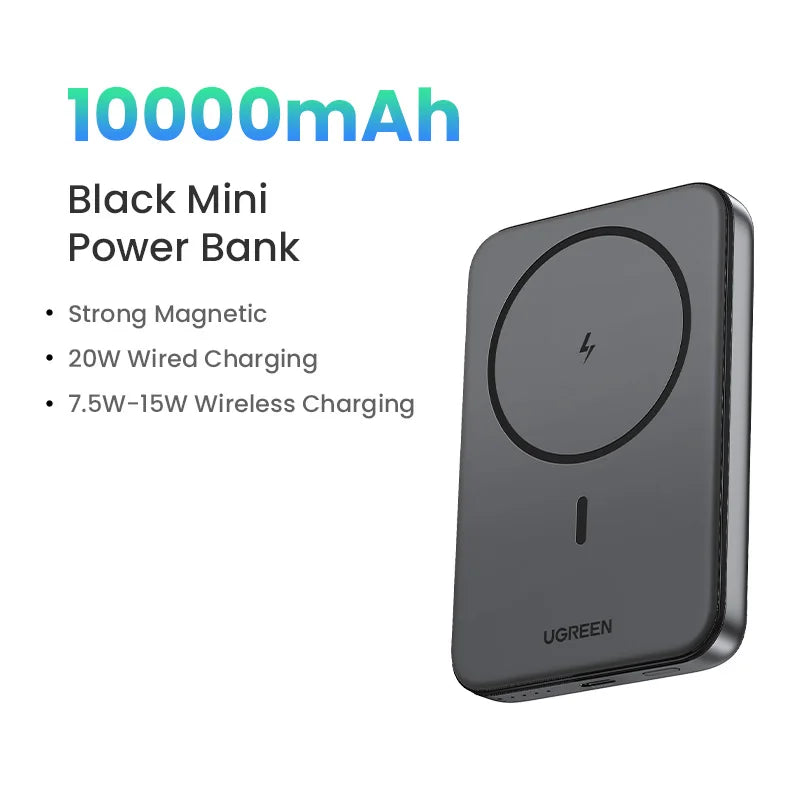 PD20W Power Bank Magnetic 10000Mah Portable Wireless Fast Charging Powerbank for Magsafe for Iphone 15 Pro Max 16 Pro