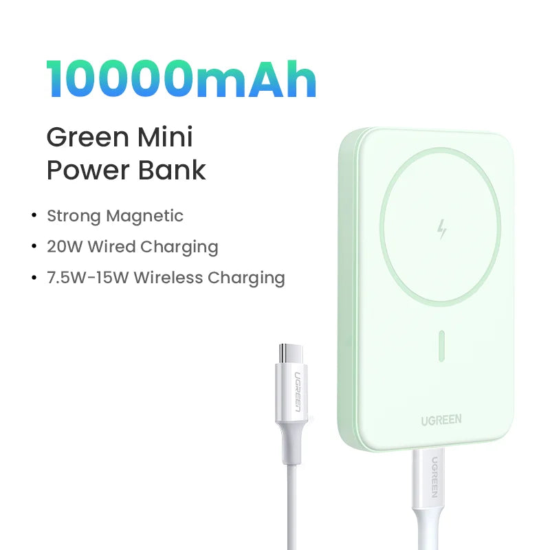 PD20W Power Bank Magnetic 10000Mah Portable Wireless Fast Charging Powerbank for Magsafe for Iphone 15 Pro Max 16 Pro