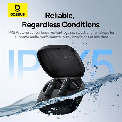 Bowie E19 Wireless Earbuds – Bluetooth 5.3, 12mm Drivers, Deep Bass, IPX5 Waterproof, 33H Battery Life