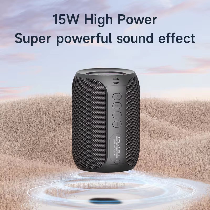 S32Pro Powerful Bluetooth Speaker – Wireless Bass Speaker with LED Lights, Outdoor Subwoofer, Recharges and Supports Multiple Devices