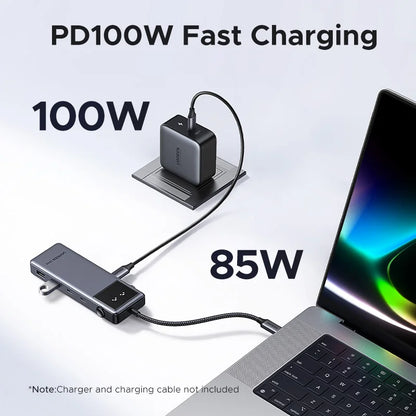 UGREEN Uno USB-C Hub 6-in-1 | 4K HDMI | 100W PD | 10Gbps USB 3.2
