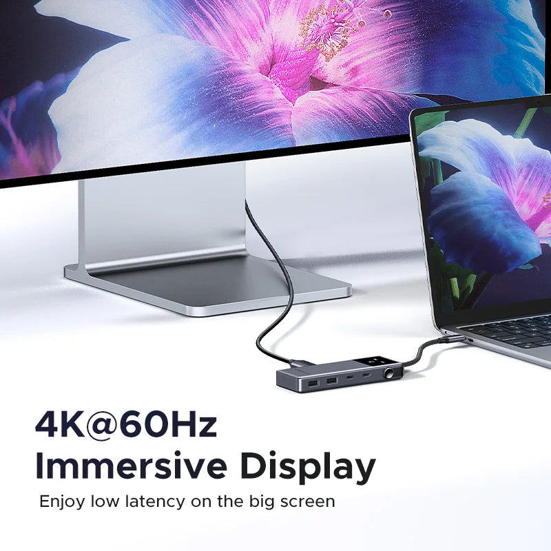UGREEN Uno USB-C Hub 6-in-1 | 4K HDMI | 100W PD | 10Gbps USB 3.2