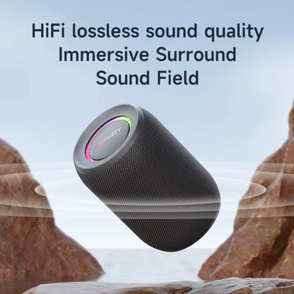 S32Pro Powerful Bluetooth Speaker – Wireless Bass Speaker with LED Lights, Outdoor Subwoofer, Recharges and Supports Multiple Devices