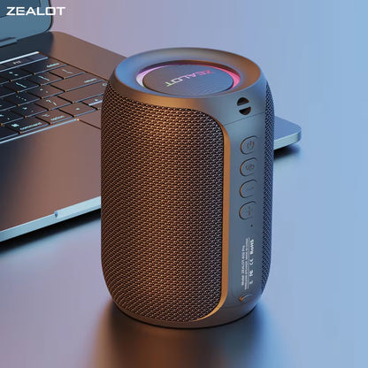 S32Pro Powerful Bluetooth Speaker – Wireless Bass Speaker with LED Lights, Outdoor Subwoofer, Recharges and Supports Multiple Devices